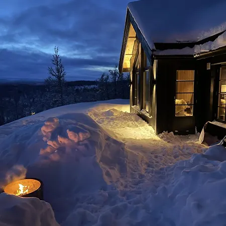 Ny Flott Hoyfjellshytte Pa Geilo! 8 Min Til Kikut Szálloda 3*