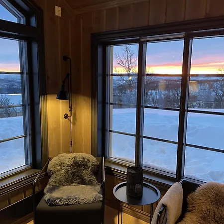 Ny Flott Hoyfjellshytte Pa Geilo! 8 Min Til Kikut Szálloda 3*